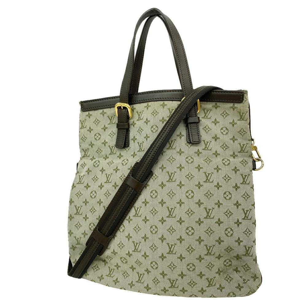 Louis Vuitton Monogram Mini Françoise M92209 Khaki 2-way handbag for women